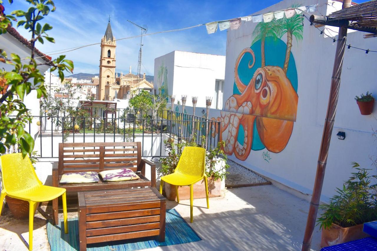 Casa Al Sur Terraza Hostel Málaga Dış mekan fotoğraf